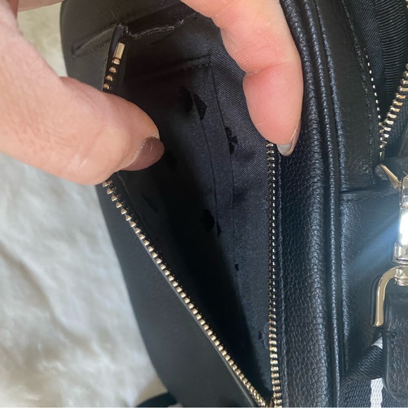 Black leather Kate spade crossbody - Picture 5 of 8